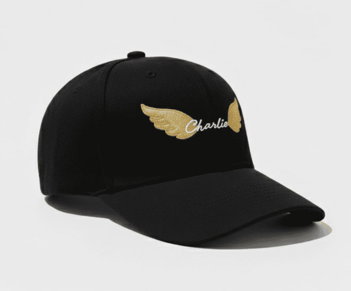 10pcs Black cap filled logo