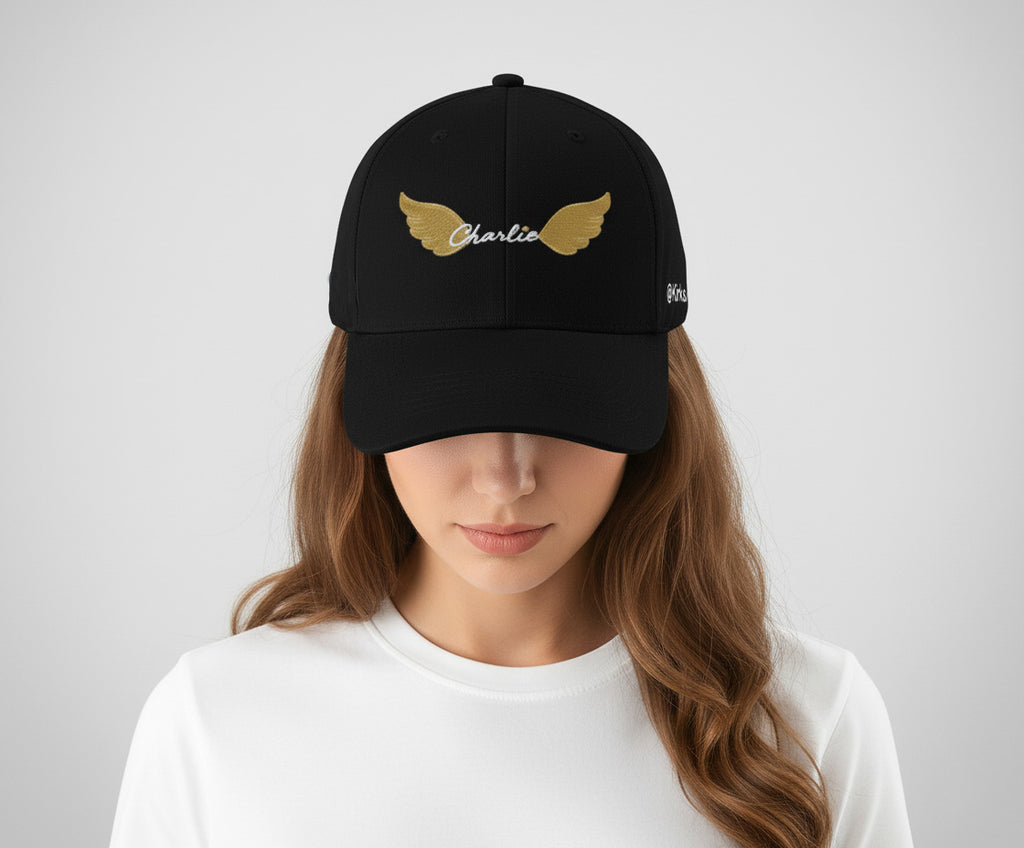 Black cap filled logo