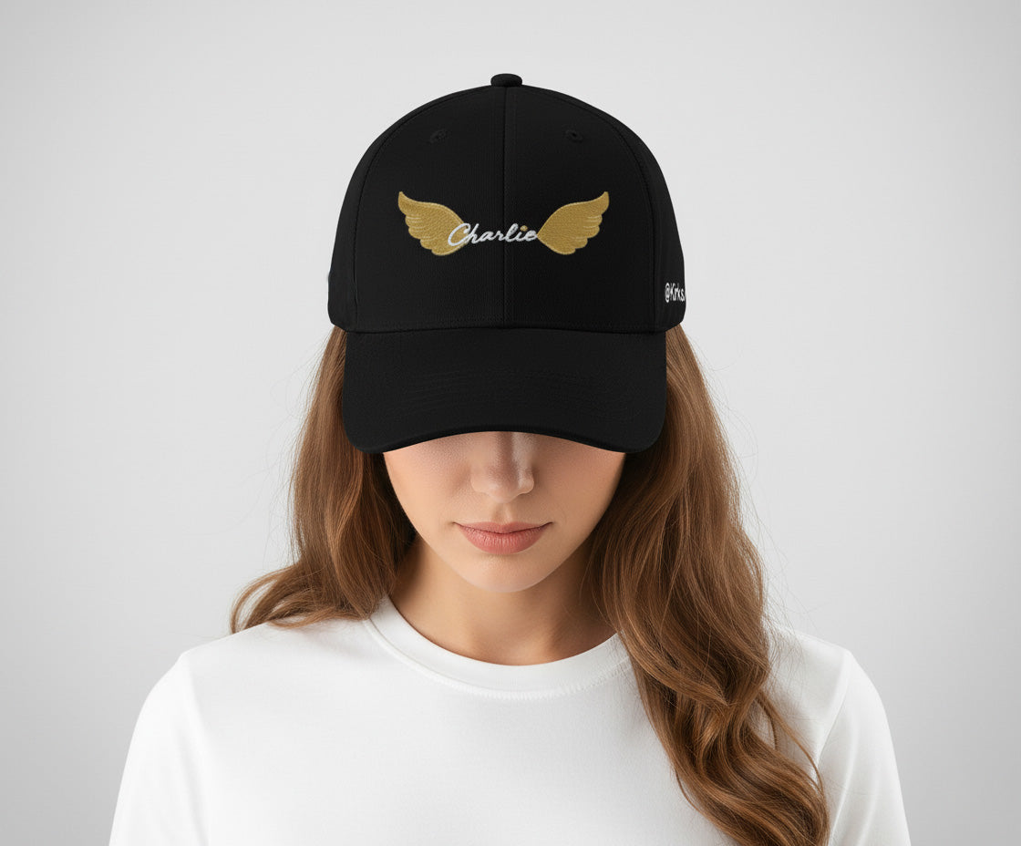 Black cap filled logo