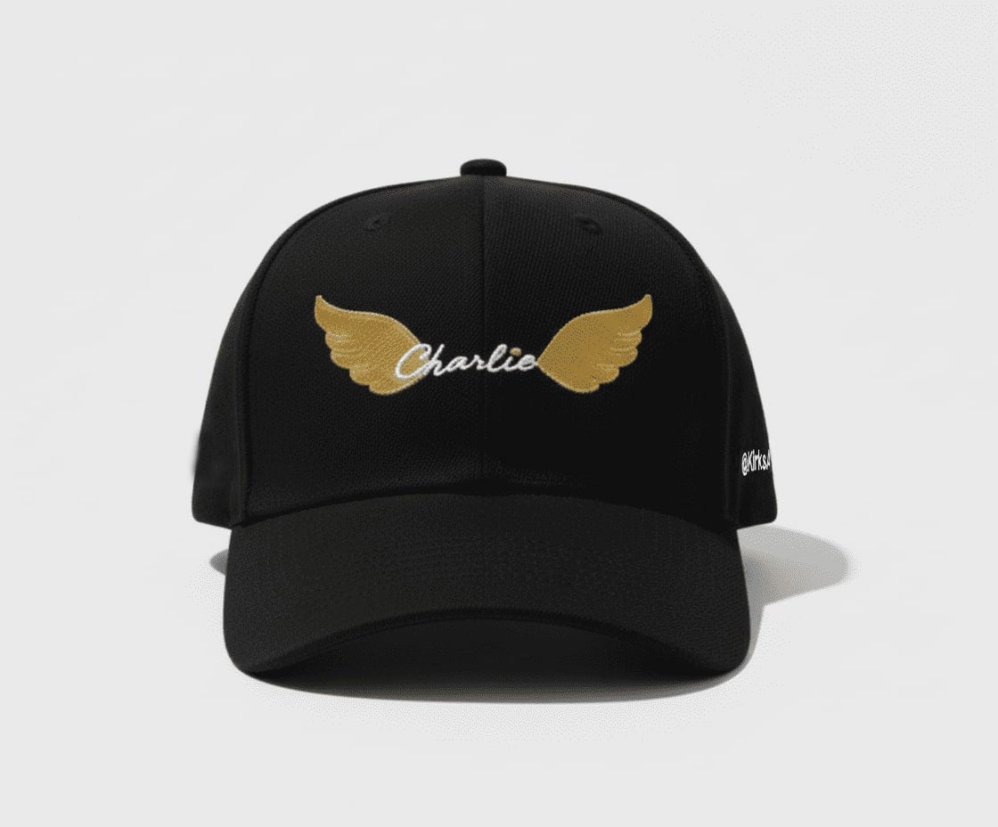 Black cap filled logo