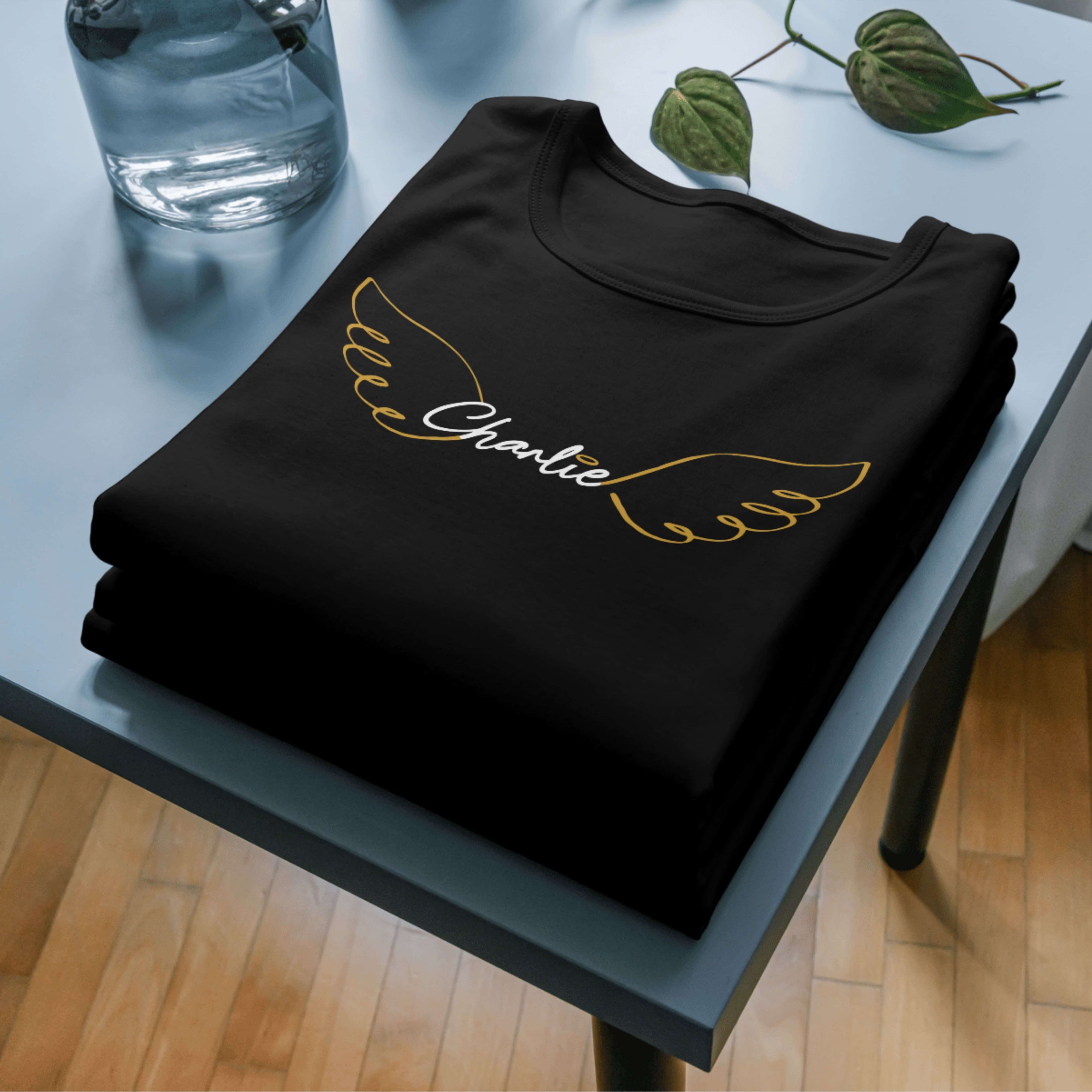 Black short sleeve t-shirt