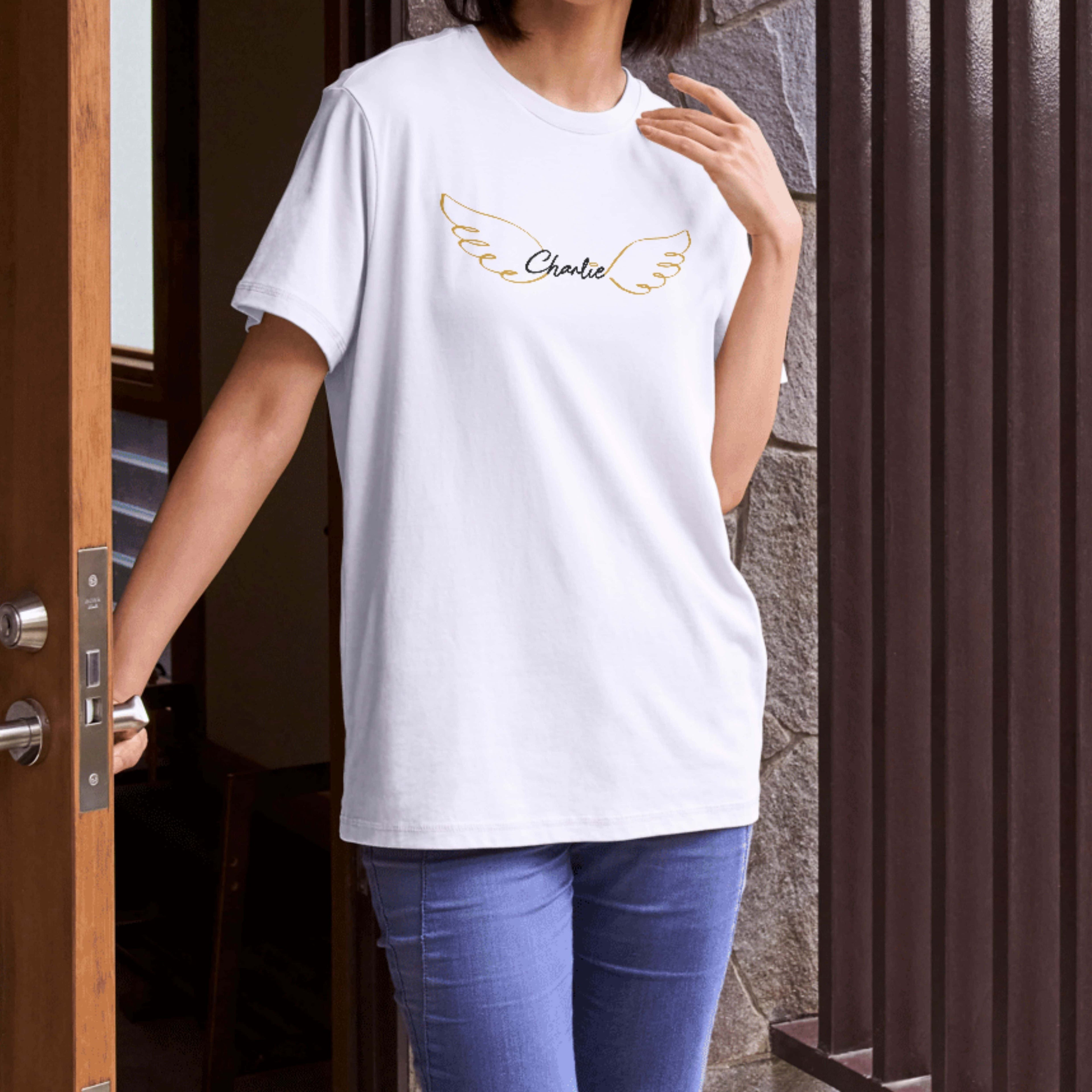 White short sleeve t-shirt